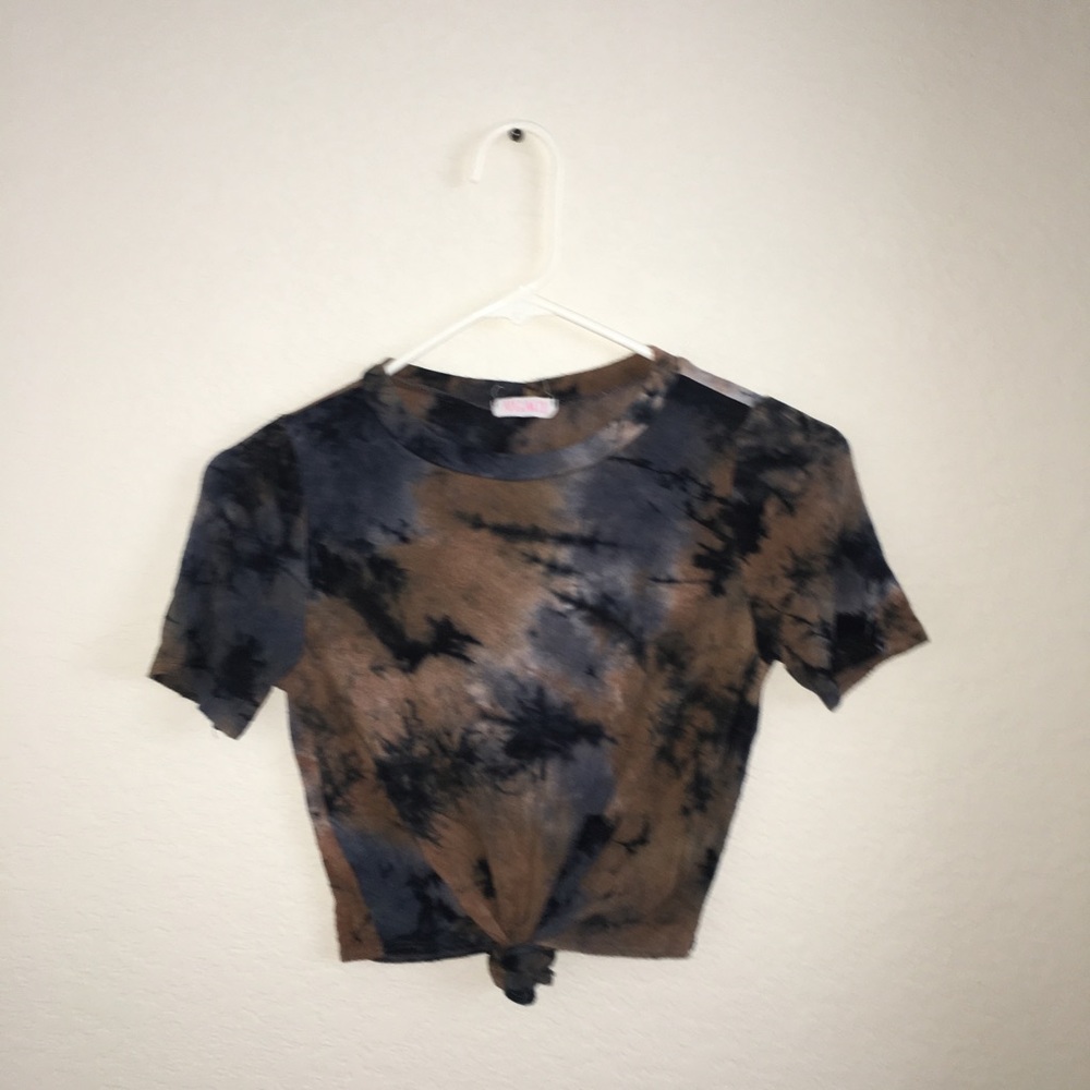 A’GACI tied crop top